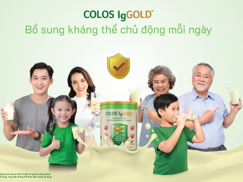 Cách sử dụng sữa non Colos IgGold