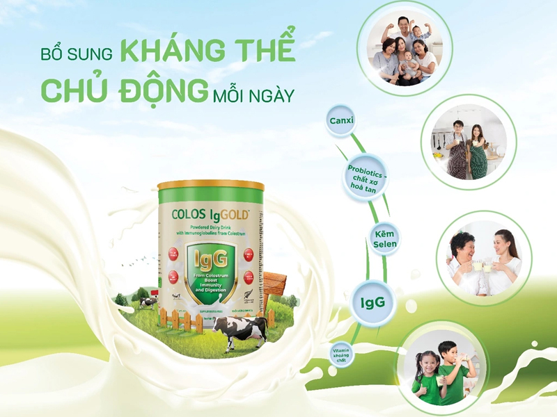 Sữa non Colos IdGold có tốt không, giá bán bao nhiêu