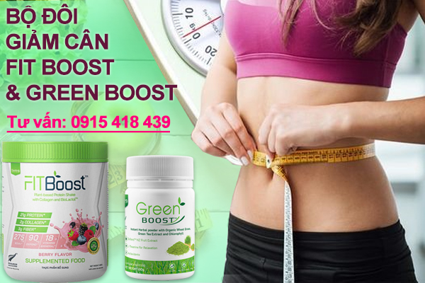Bộ giảm cân Fit Boost và Green Boost của CareFor Việt Nam