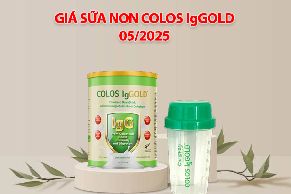 Giá sữa colos iggold mới nhất áp dụng từ 05/2025