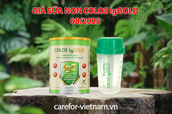 Giá sữa colos iggold cập nhật mới nhất từ 1/8/2025